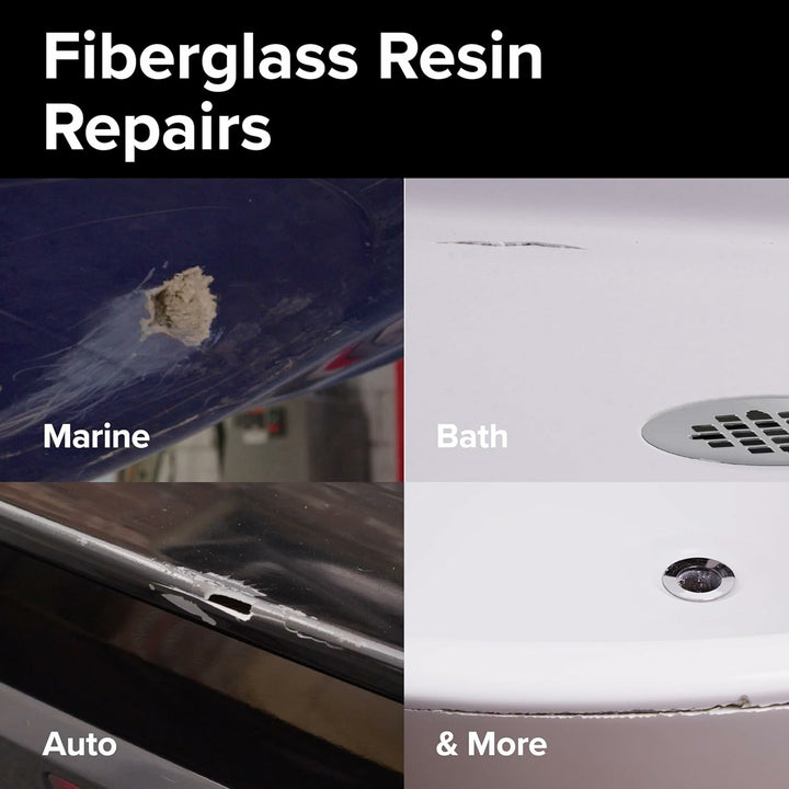 J-B Weld 40404 Fiberglass Resin, 1 Gallon