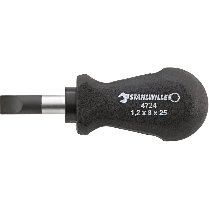 Stahlwille 47241045 4724 DRALL 3.5mm Slotted Stubby Screwdriver
