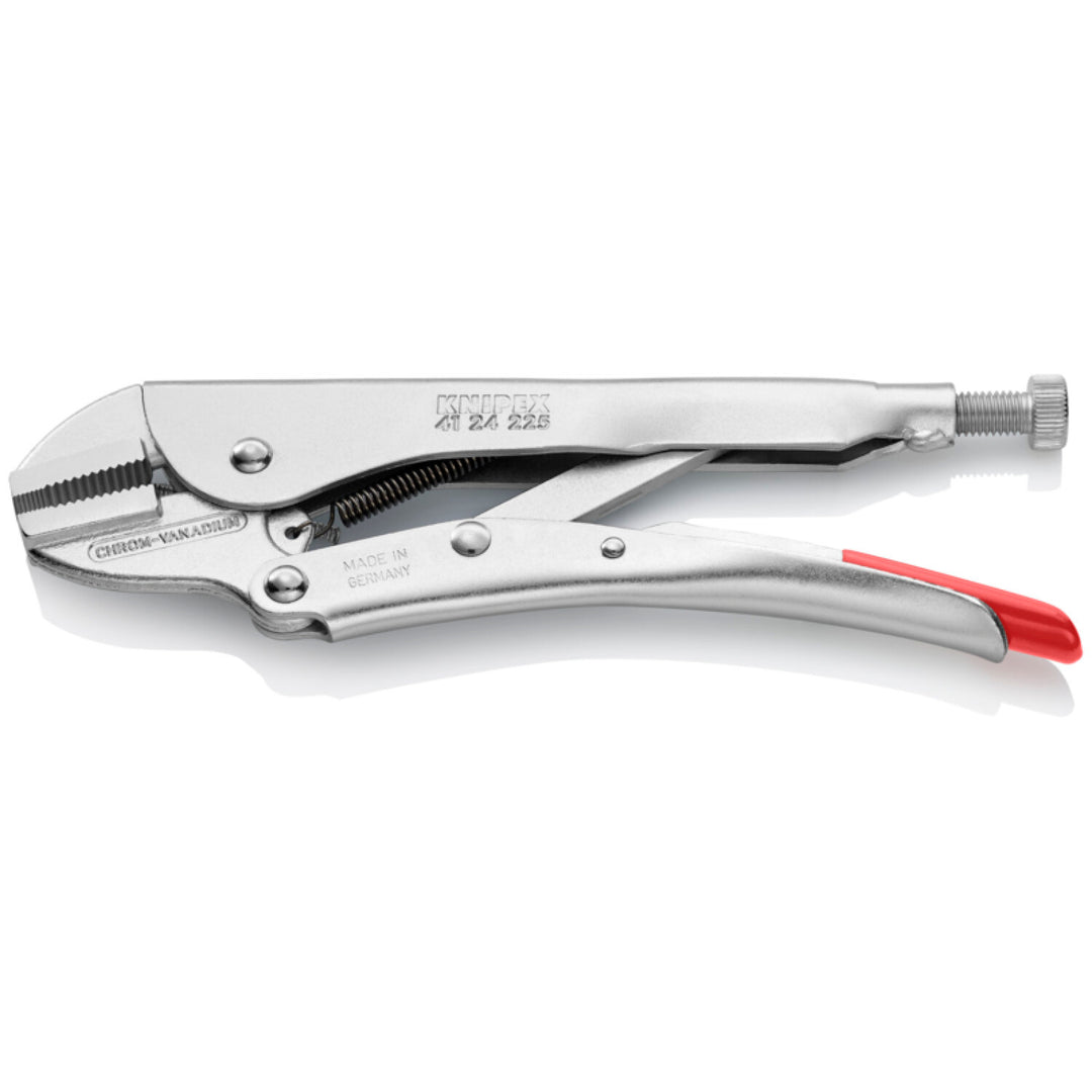 Knipex 41 24 225 SBA 9" Grip Pliers-Straight Jaws