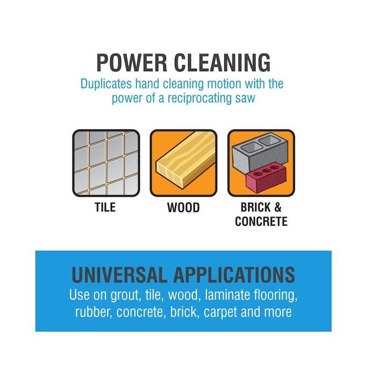 Spyder 400004 Nylon Brush Reciprocating Attachment