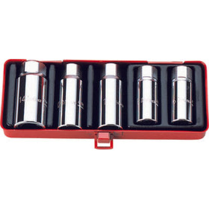 Ko-Ken 4214M 1/2 Inch Sq. Dr. Stud Puller Set 6 mm-14 mm 5 Pieces