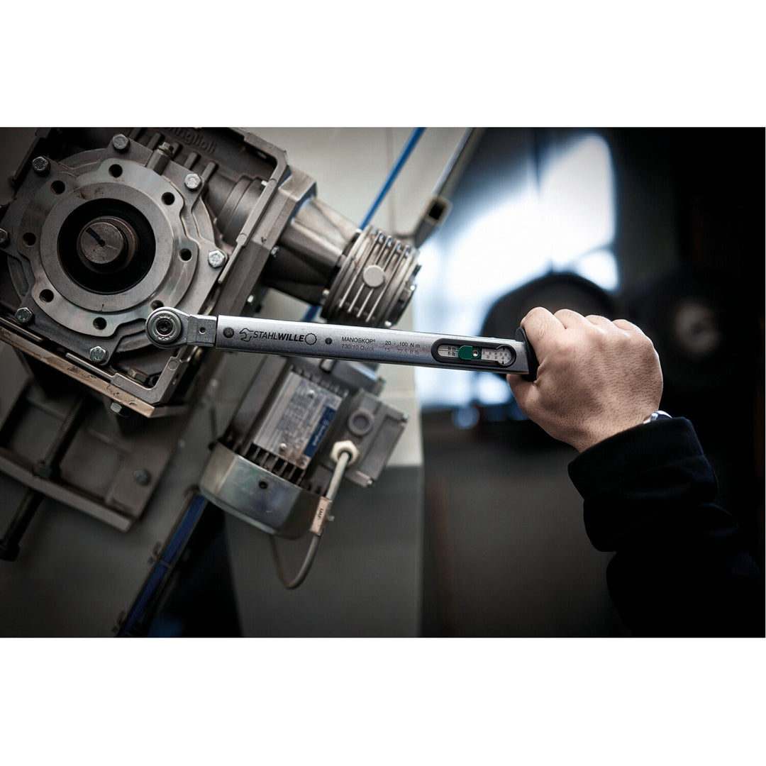 Stahlwille 50184020 730 Quick Basic wrench, Size 20; 40-200 Nm