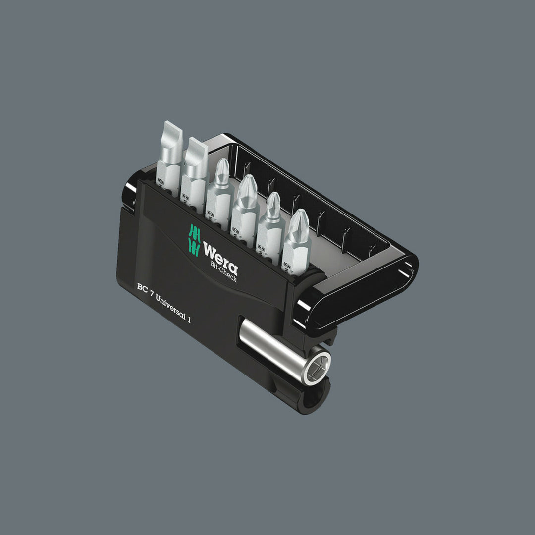 Wera Bit-Check 7 Universal 1 SB, 7 pieces