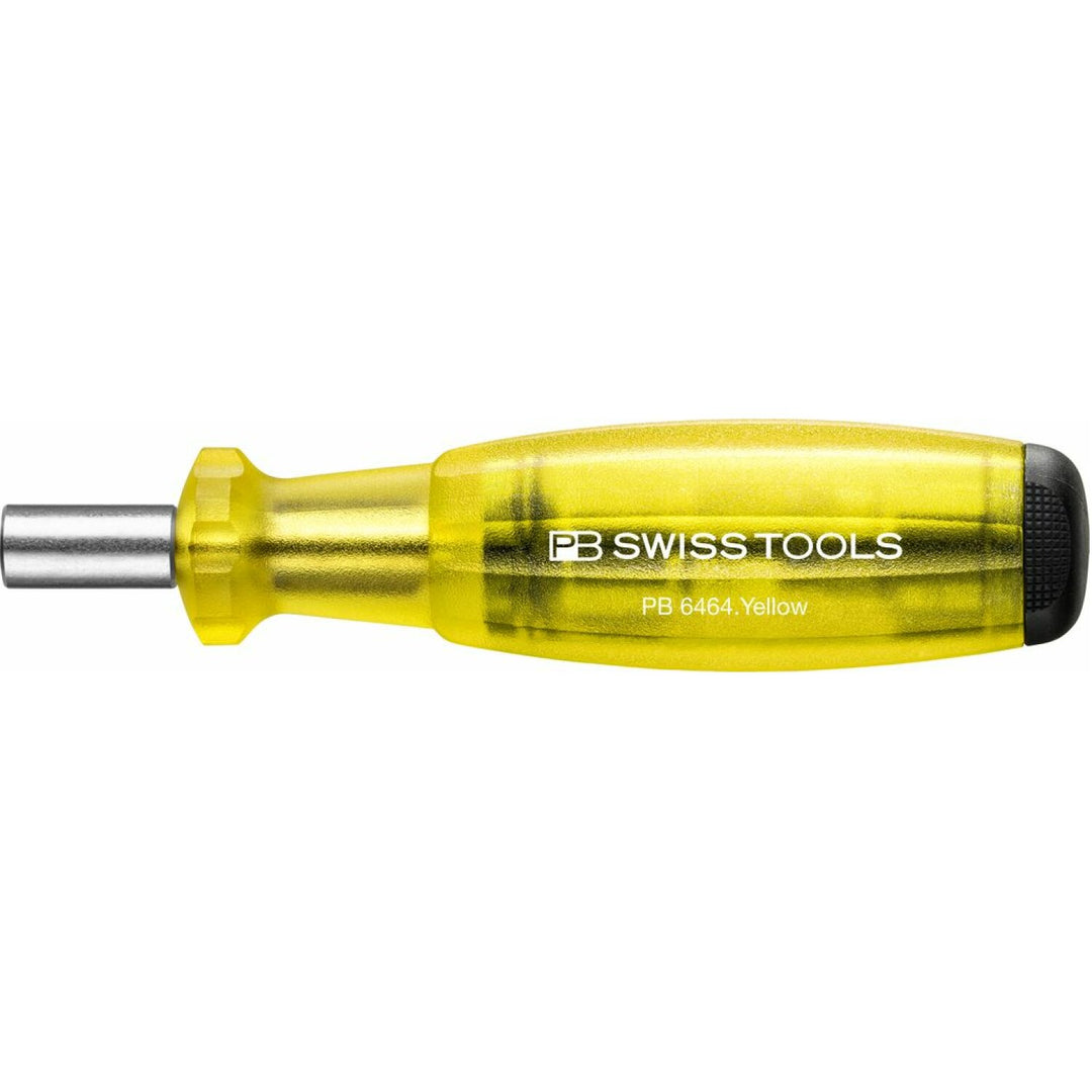 PB Swiss PB 6464.Yellow Bit Holding Screwdriver with Magazine, Slotted, Phillips, TORX®, 9 Pcs