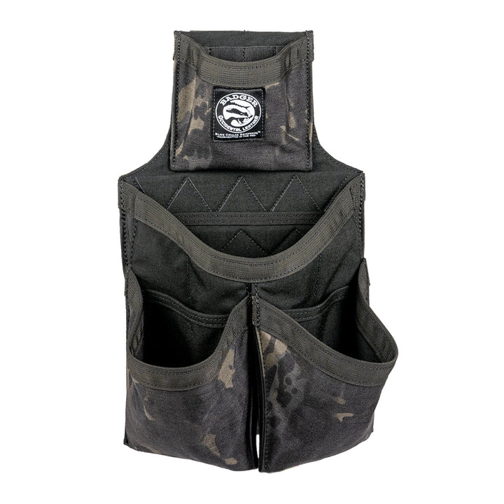 Badger 441061 Carpenter Side-by-Side Black Camo Fastener Bag