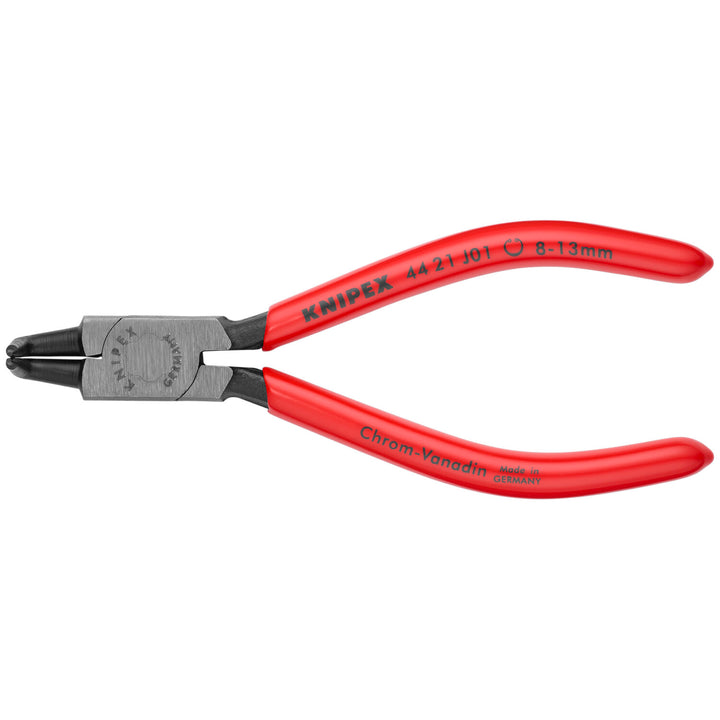 Knipex 44 21 J01 SBA 5 1/8" Internal 90° Angled Snap Ring Pliers-Forged Tips
