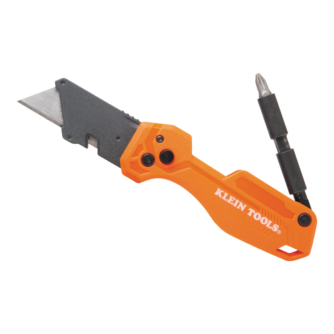 Klein Tools 44304 Folding Utility Knife With Driver
