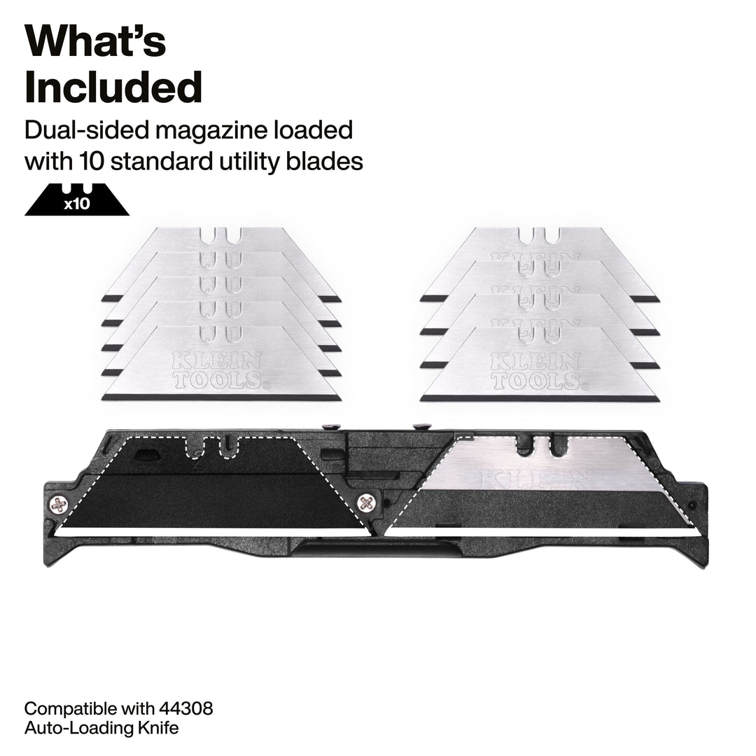 Klein Tools 44308BL Dual-Sided Blade Magazine