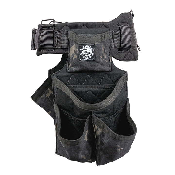 Badger 461061 M Side-by-Side Carpenter Black Camo Belt - Medium