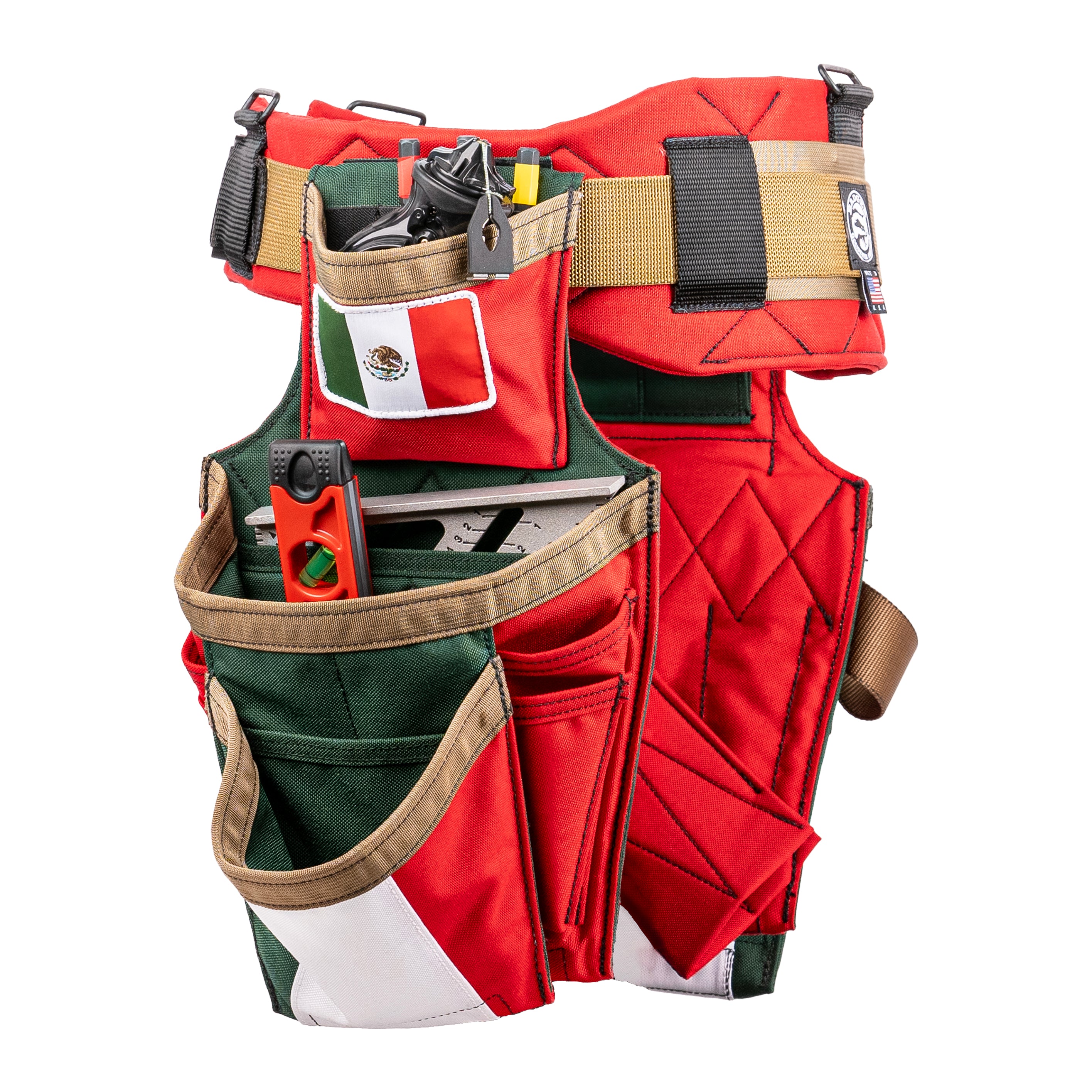 Badger 461172 Carpenter Standard Tool Belt - Mexico Flag – Haus of