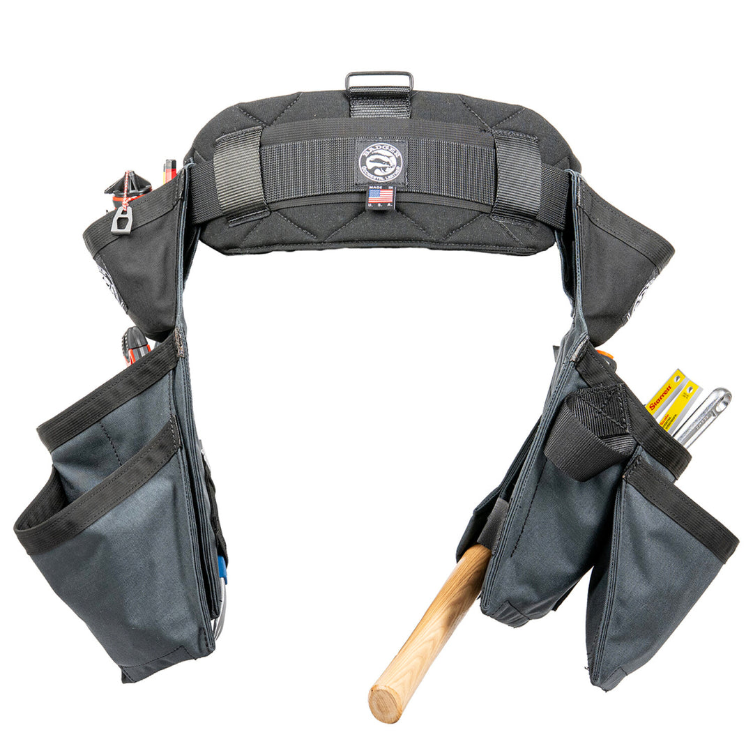 Badger 463210 LG Side-by-Side Framer Gunmetal Belt - Large