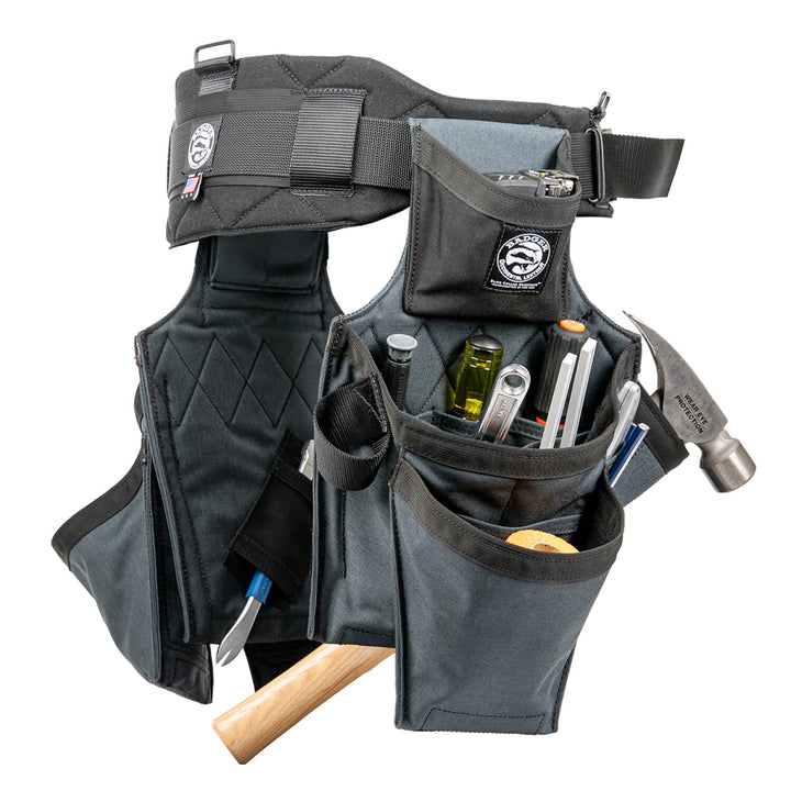 Badger 463210 SM Side-by-Side Framer Gunmetal Belt - Small