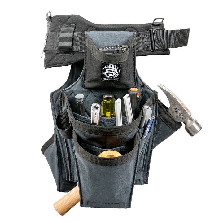 Badger 463210 M Side-by-Side Framer Gunmetal Belt - Medium