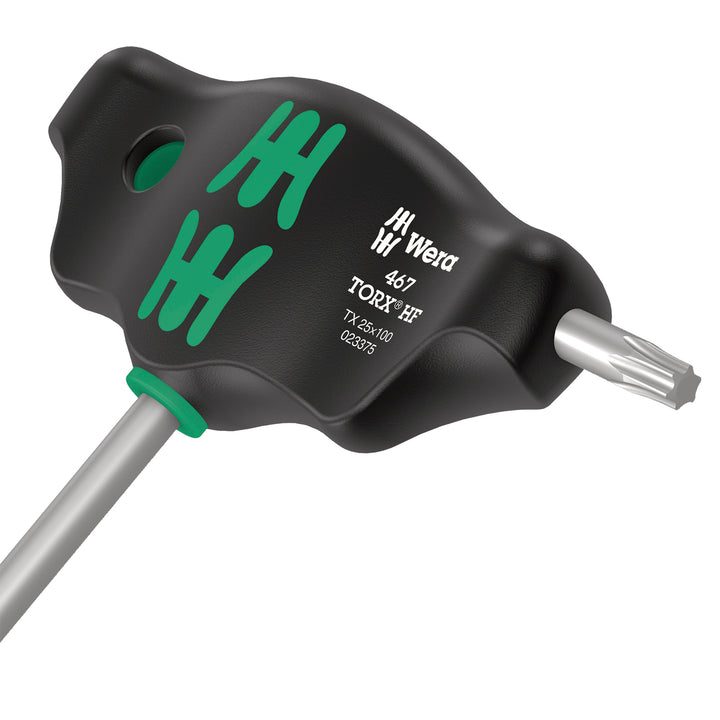 Wera 467 TORX® HF T-handle screwdriver with holding function, TX 40 x 200 mm