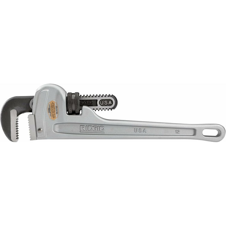 Ridgid 47057 12" Aluminum Straight Pipe Wrench