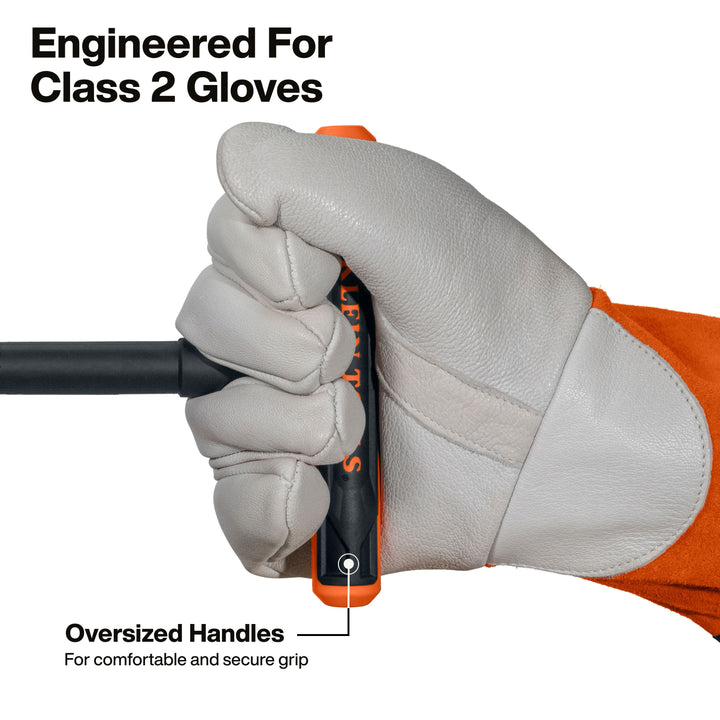 Klein Tools 47120INS Insulated T-Handle and Hex Bit Set, 9-Piece