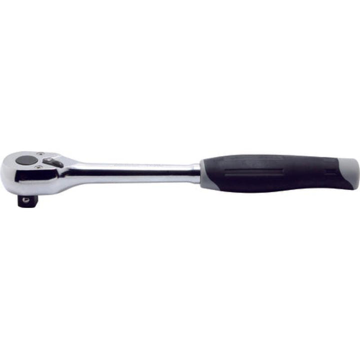 Ko-Ken 4750J 1/2 In Sq. Dr. Ratchet Handle 30 Teeth Length 250 mm Plastic Handle