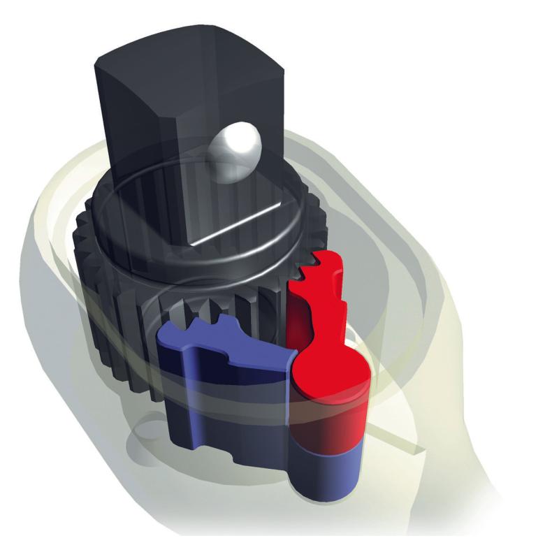 Ko-ken 4750N 1/2"Sq. Dr. Ratchet Handle 30 Teeth L.250 mm Metal Handle