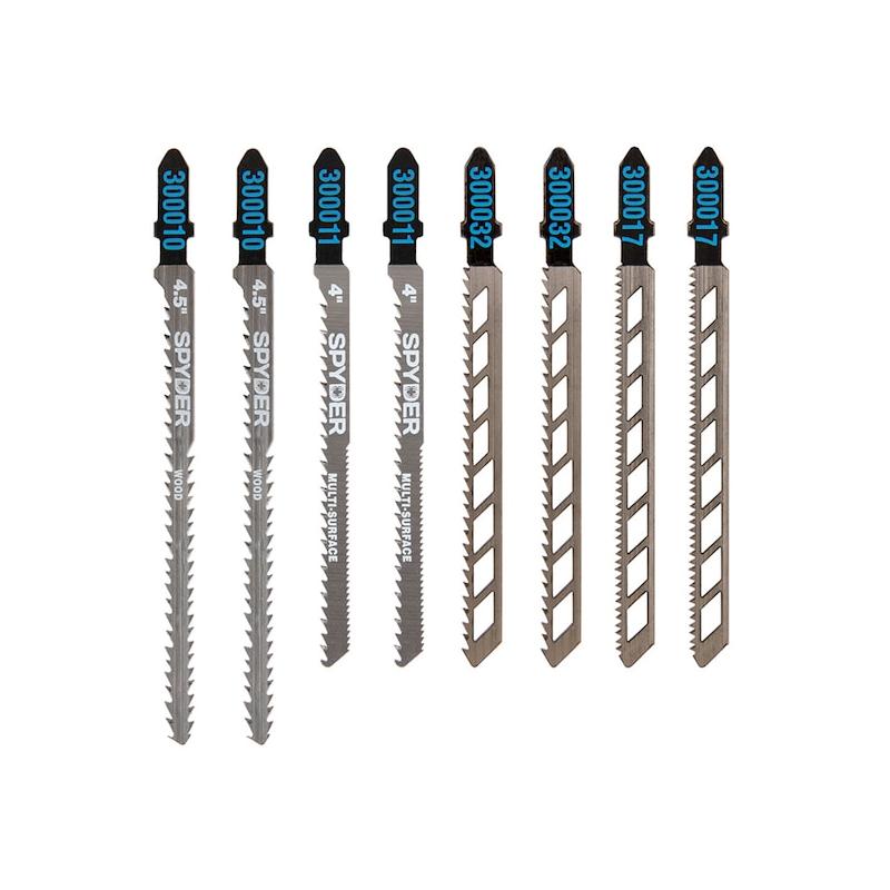 Spyder 300097 T-Shank Jig Saw Blade Set 8Pc. – Haus of Tools