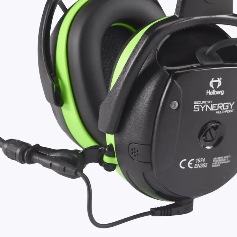 Hellberg Safety 49012-001 Synergy Multi-Point Headband