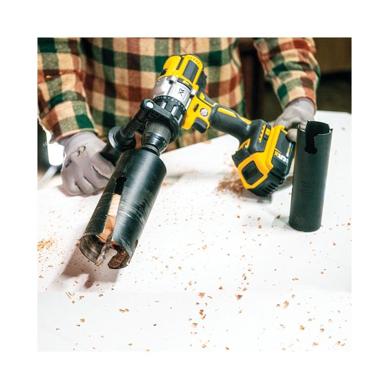 Spyder 600839 6.5 Inch Deep Cut High Speed Steel Arbor Hole Saw Arbor Haus of Tools