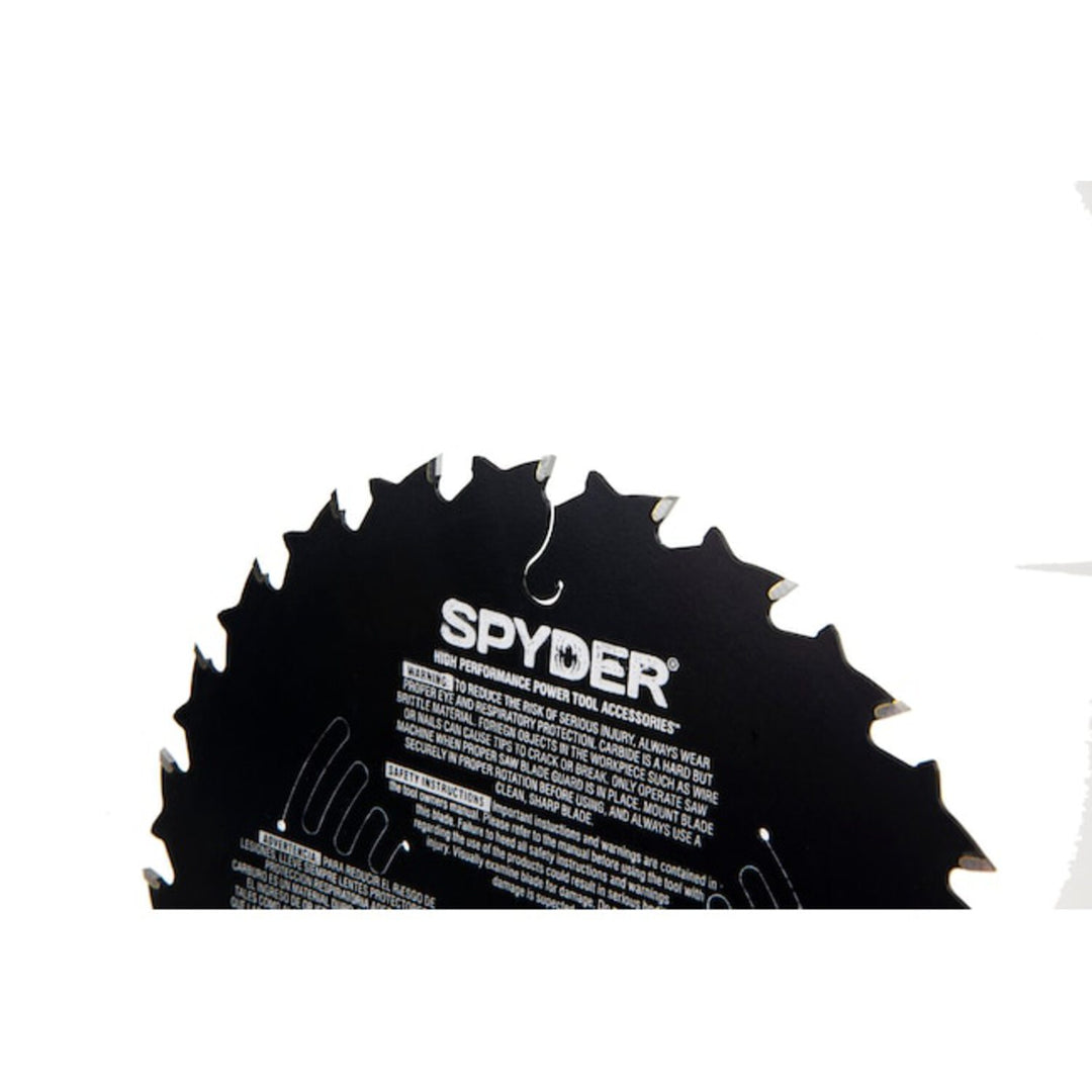 Spyder 13050 7-1/4-in 24 -Tooth Rough Finish Tungsten carbide-tipped steel Circular saw blade Set 3 -Pack