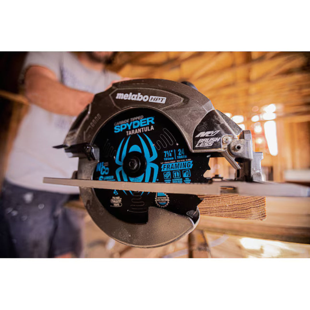 Spyder 13029 Fast Framing 5-1/2-in 18 -Tooth Rough Finish Tungsten carbide-tipped steel Circular saw blade Individual