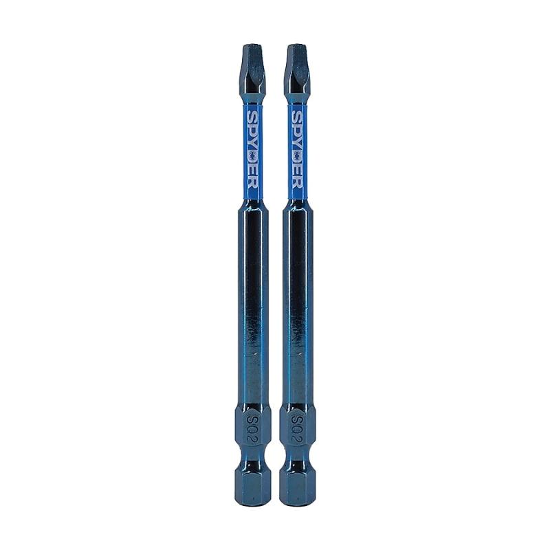 Spyder 19058 Square 1/4-in x 3-1/2-in SQ2 Impact Driver Bit (2-Piece ...