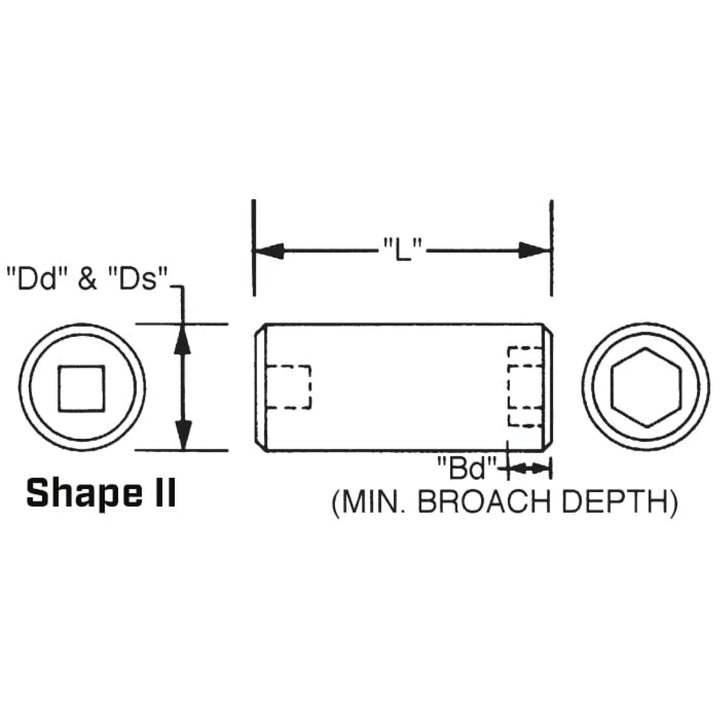 Wright Tool 48-21MM 1/2" Drive 6 Point Standard Metric Impact Socket - 21mm
