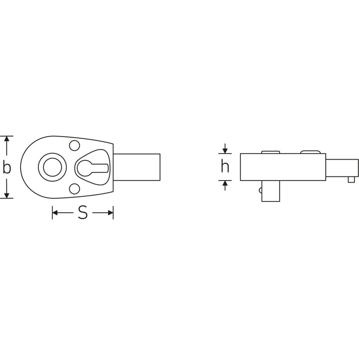 Stahlwille 58253005 725QR QuickRelease 3/8" Drive Insert Tool