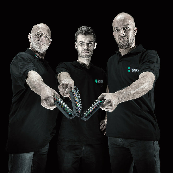 Wera Belt C 3 TORX® HF Zyklop bit socket set with holding function, 1/2" drive, 6 pieces