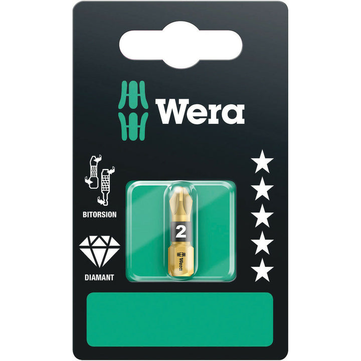 Wera 855/1 BDC SB bits, PZ 2 x 25 mm