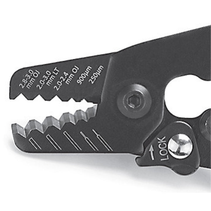 Platinum Tools 15061C Fiber Optic Stripper, 5-in-1