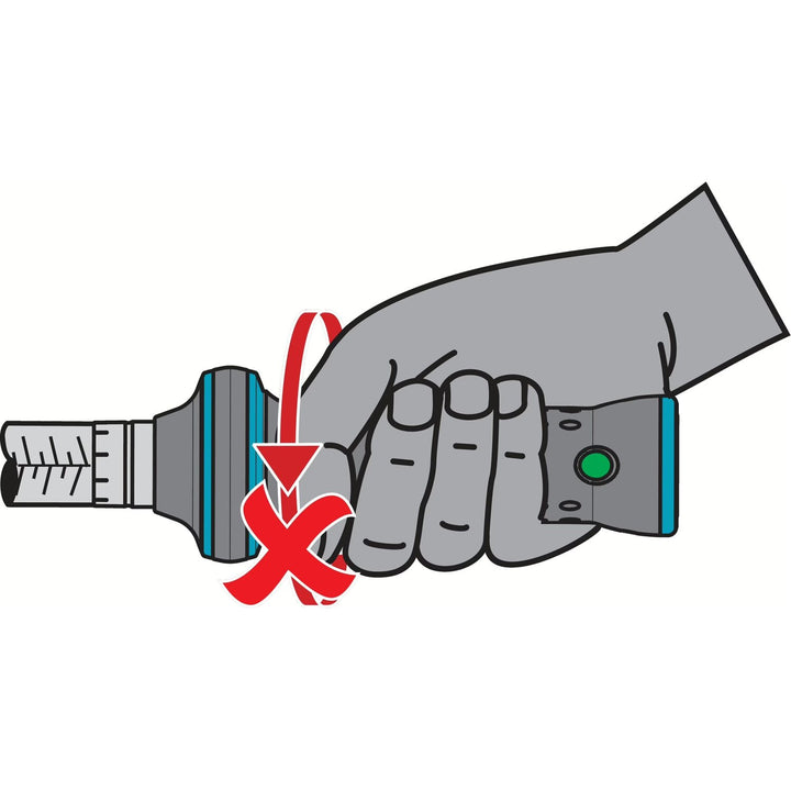 Hazet 5108-3CT 1/4 inch (6.3 mm) square ∙ solid Torque wrench ∙ 2.5 – 25 Nm ∙ ±3%