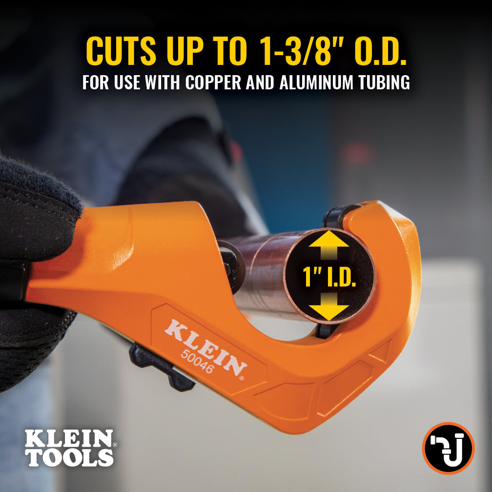 Klein Tools 50046 Constant Swing Tubing Cutter, 1 3/8"