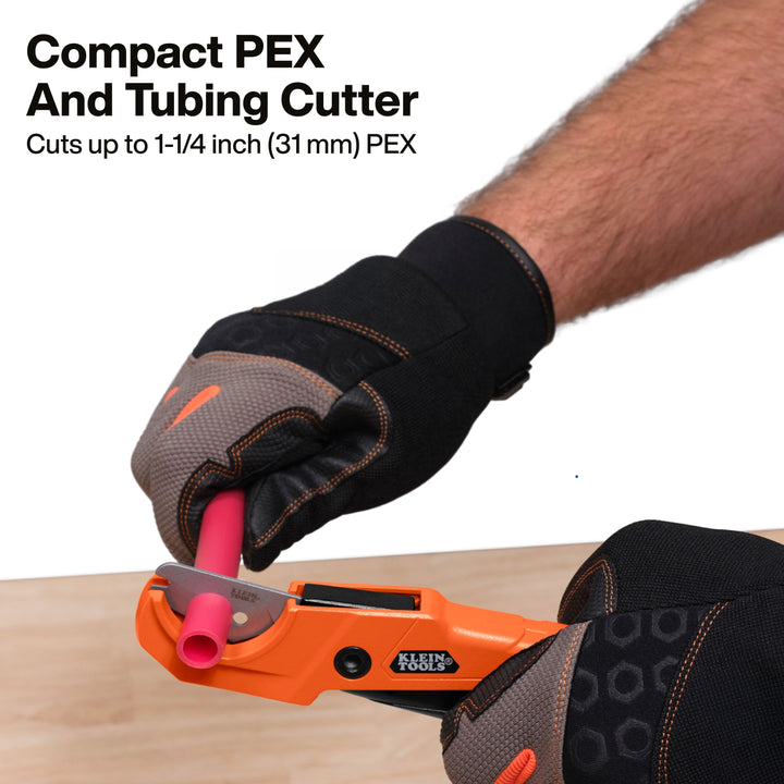 Klein Tools 50072 1-1/4" Compact PEX Pipe and Tubing Cutter