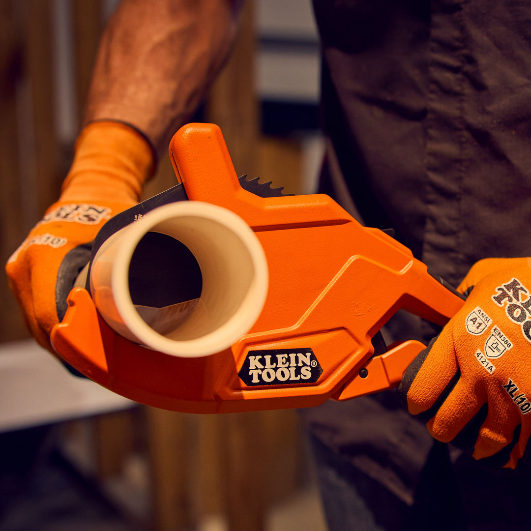 Klein Tools 50080 2-Inch Ratcheting PVC Pipe Cutter