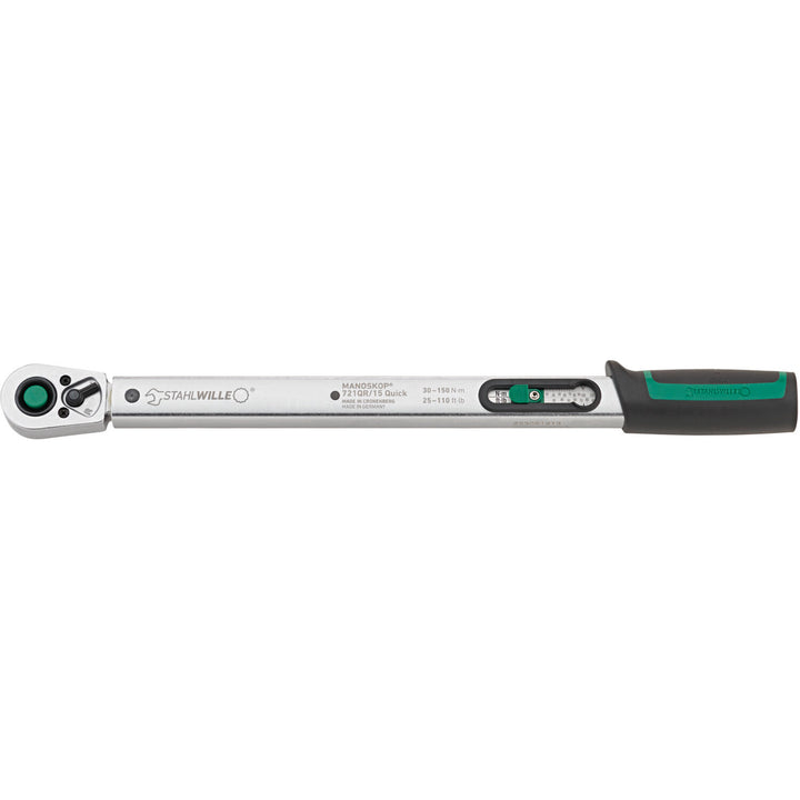 Stahlwille 50204115 721QR Quick Standard MANOSKOP 1/2" torque wrench