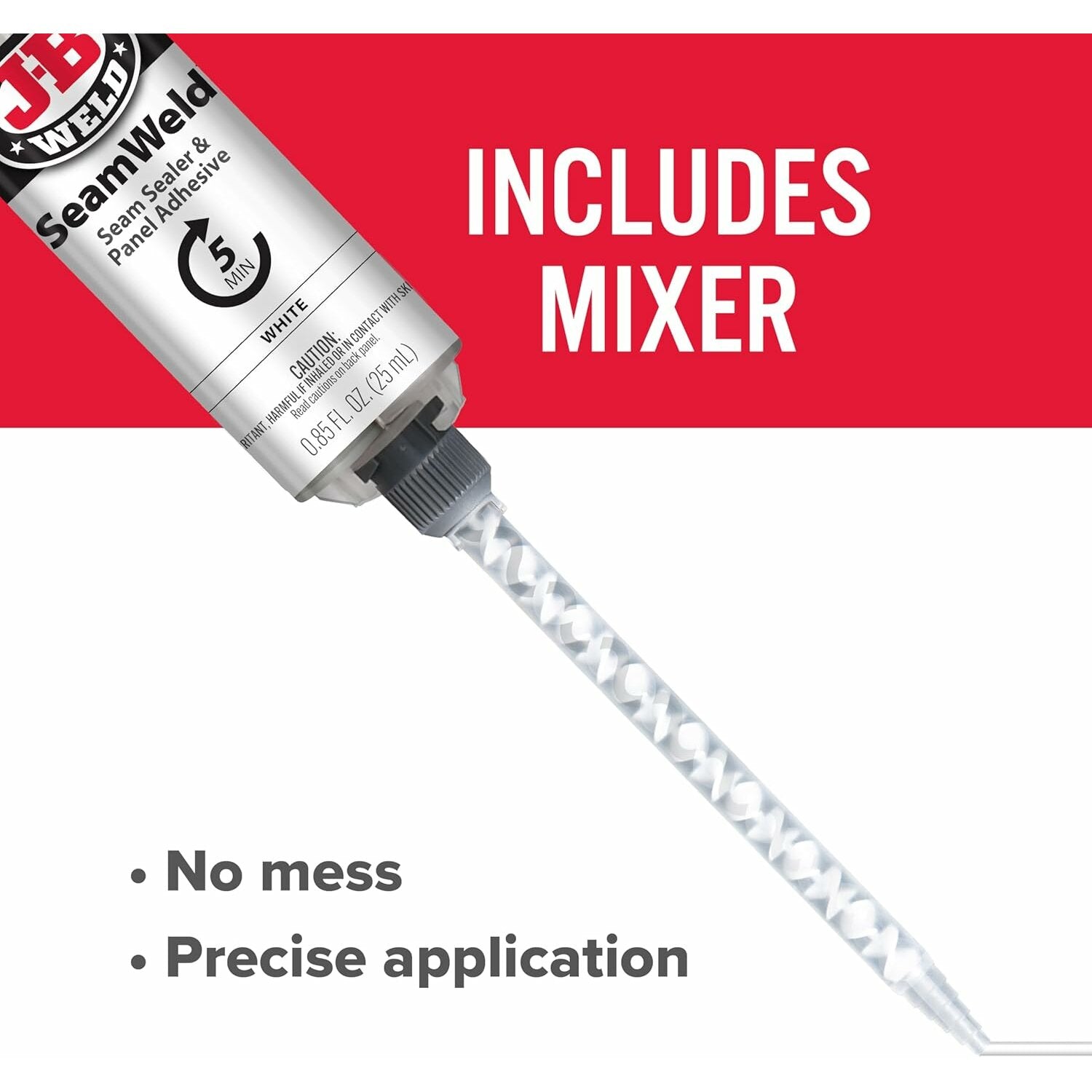 J-B Weld 50178 SeamWeld Epoxy Syringe, 25 mL – Haus of Tools