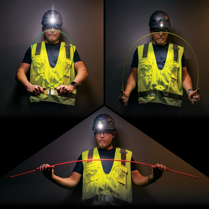 Klein Tools 50354 Multi-Flex Glow Rod Set, 35-Foot