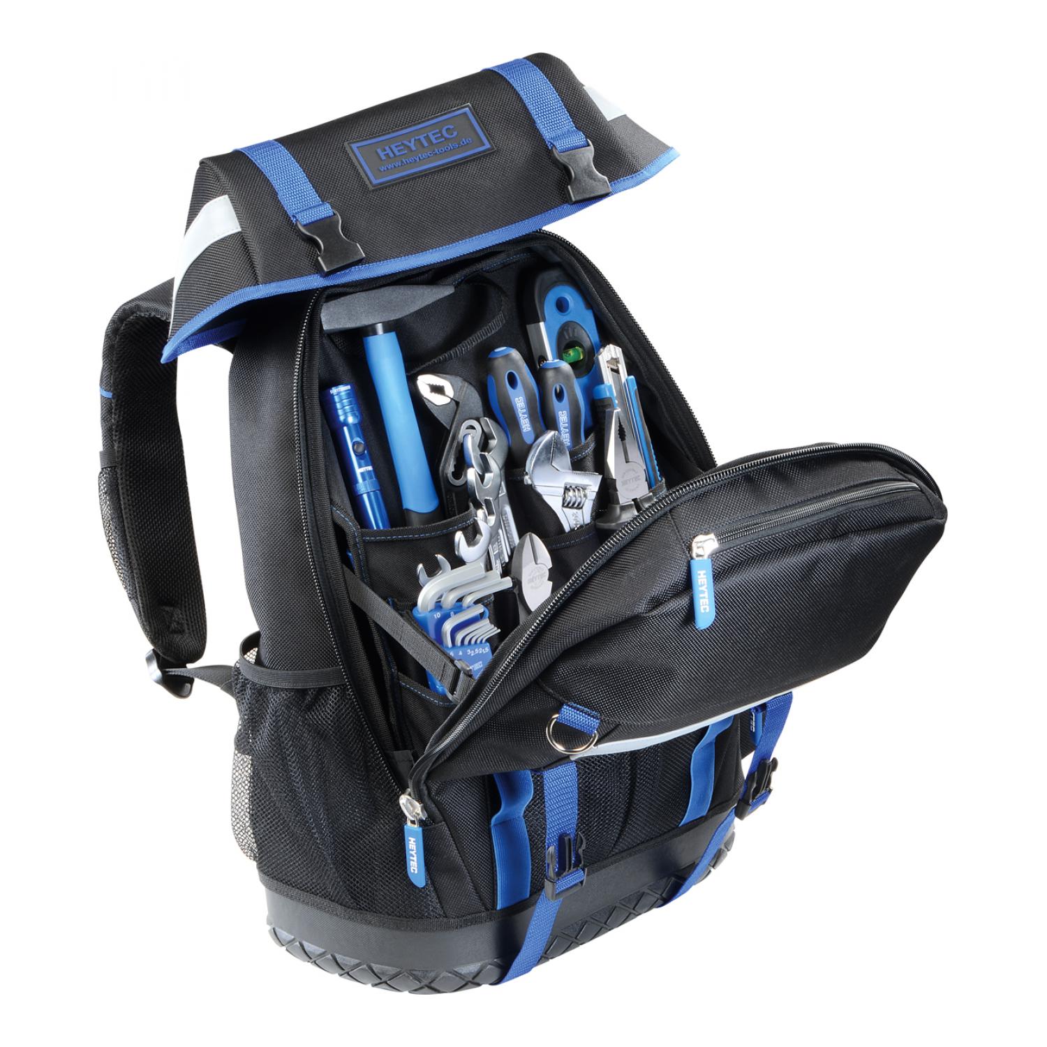 Heytec 50810529200 Electricians Backpack Tool Set, 5081052-9, 92 Pc ...
