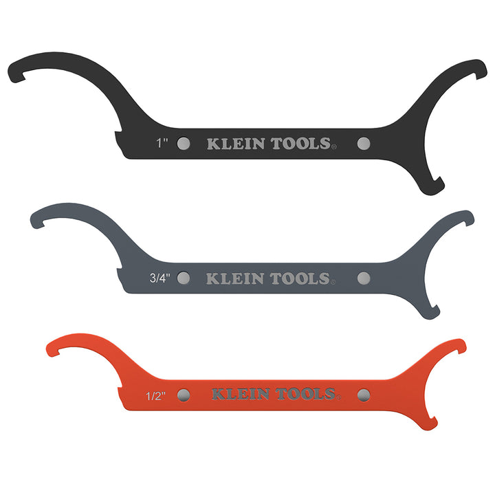 Klein Tools 50901R Straight Locknut Wrench Set