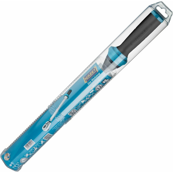 Hazet 5108B-3CT 1/4 inch (6.3 mm) hexagon ∙ hollow Torque wrench with reversible ratchet for screwdriver bits ∙ 2.5 – 25 Nm ∙ ±3%