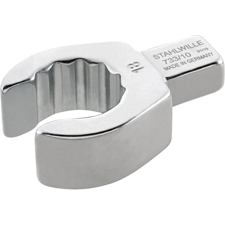 Stahlwille 58231019 Spanner 733/10 Open ring insert tool 19 mm, 9x12 mm