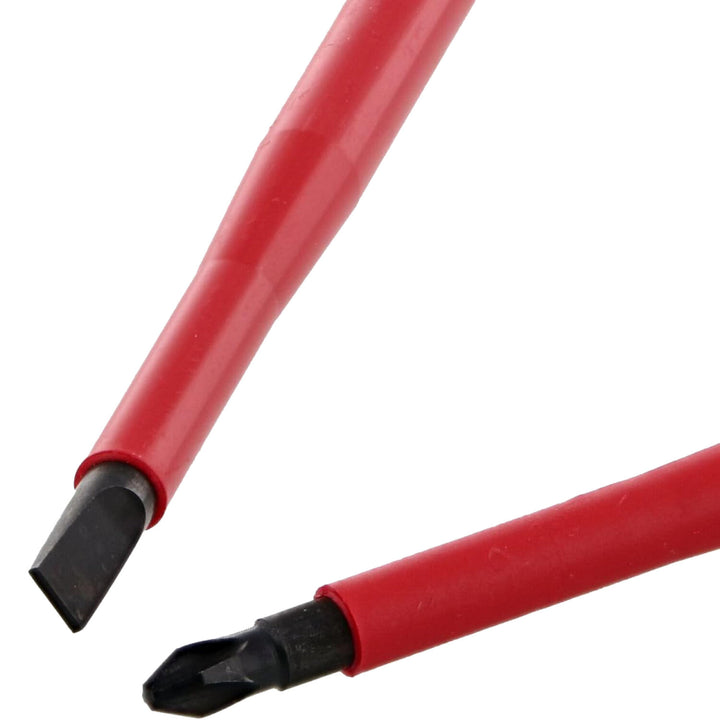 Wiha Tools 33580 Insulated SoftFinish Slotted / Phillips Screwdriver Set, 2 Pc.