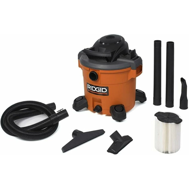 Ridgid 40123 Wet/Dry Vacuum WD1270EX 12 Gallon Portable Vac