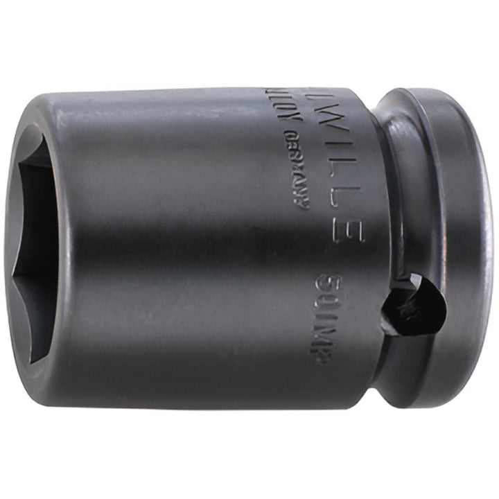 Stahlwille 23010018 50IMP 1/2" 6-pt Impact Socket, 18 mm