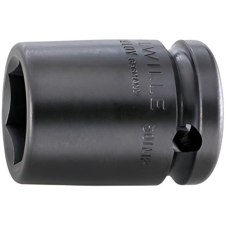 Stahlwille 23010017 50IMP 1/2" 6-pt Impact Socket, 17 mm