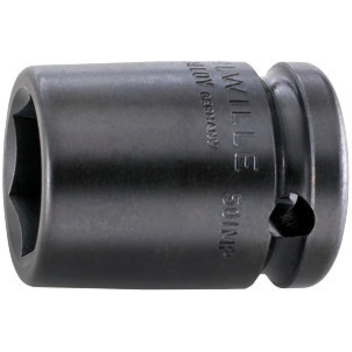 Stahlwille 23010015 50IMP 1/2" 6-pt Impact Socket, 15 mm