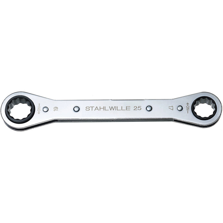 Stahlwille 41130708 25 Ratchet ring Spanner, 7 x 8 mm